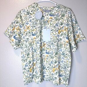 Hill House Size-S The Charlotte‎ Sleep Tee Multi Sherwood Forest Shirt